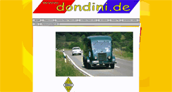Desktop Screenshot of dondini.de